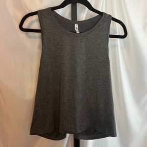 Fabletics Blake Tank Gray Racer Back, size XXL NWT